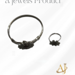 Silver kara and ring