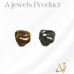 Golden and silver rings