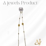 Stainless steel golden anklet